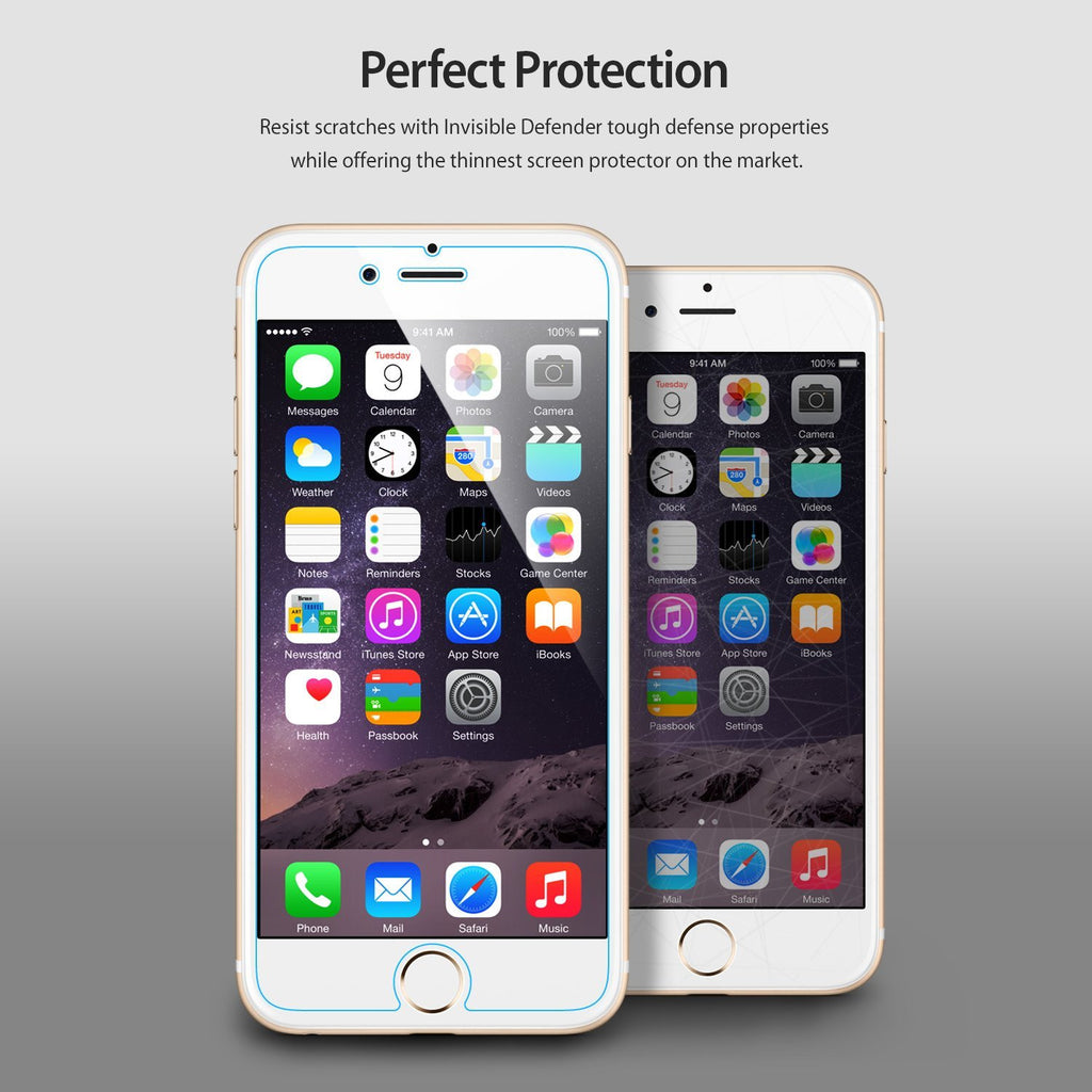 ringke invisible defender screen protector film for iphone 6 plus 6s plus