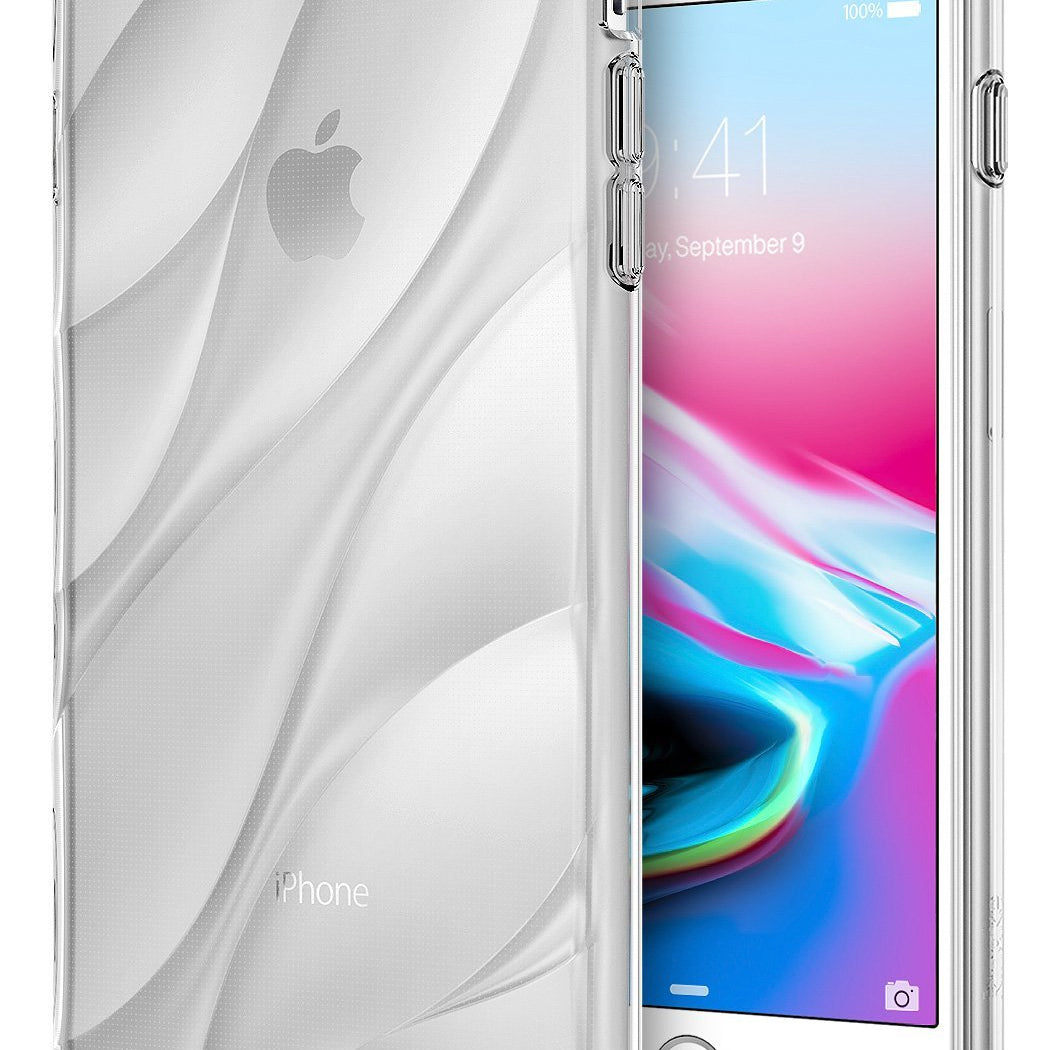 ringke flow streamedline design back case cover for iphone 7 plus 8 plus main clear