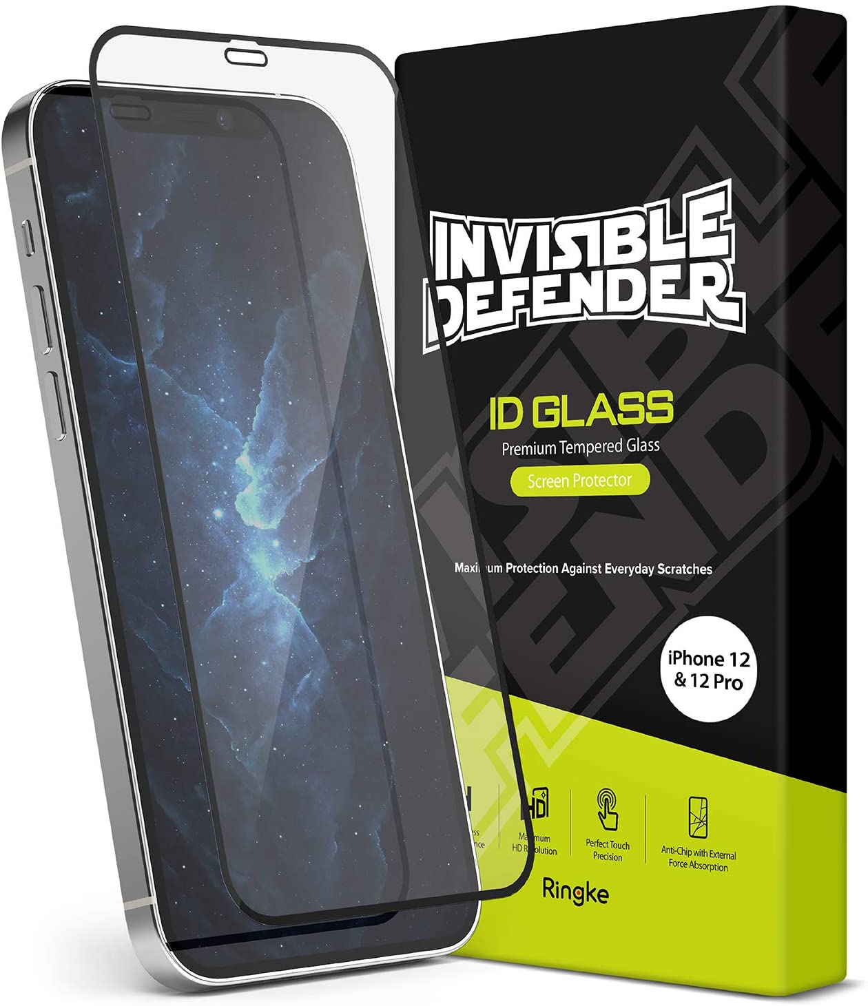 iPhone 12 / 12 Pro Screen Protector | Invisible Defender Glass - Ringke Official Store