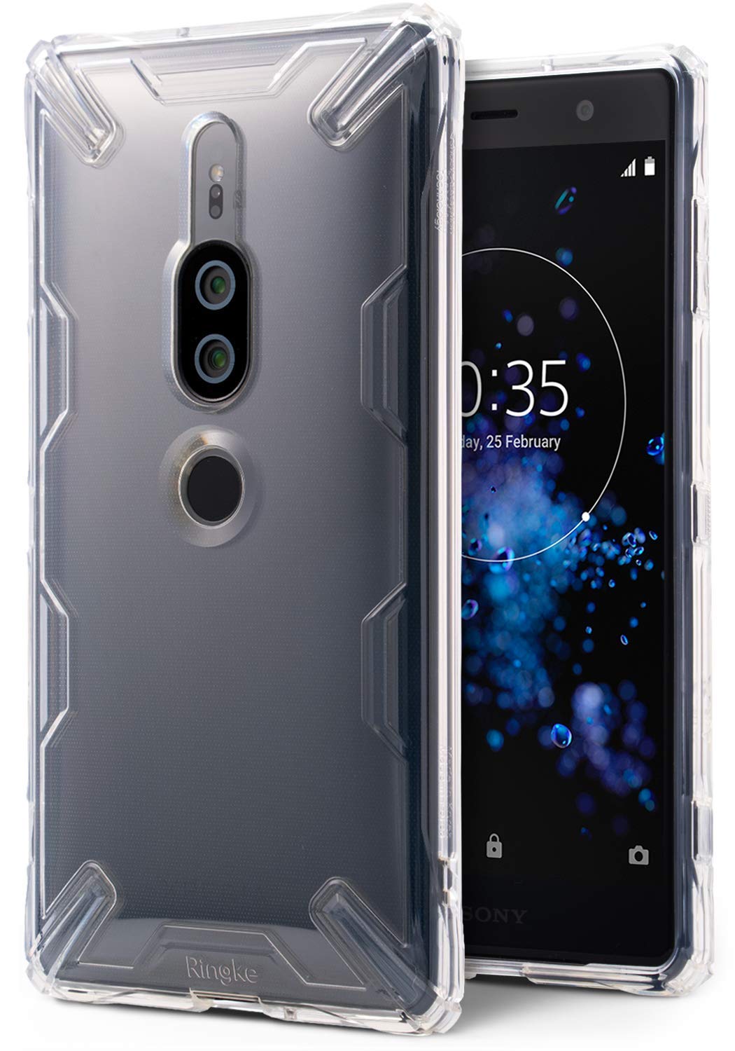 xperia xz2 premium air case x clear