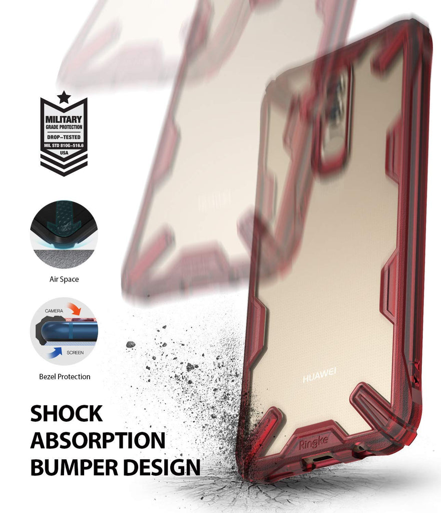 shock absorption bumper technology featuring military grade drop protection