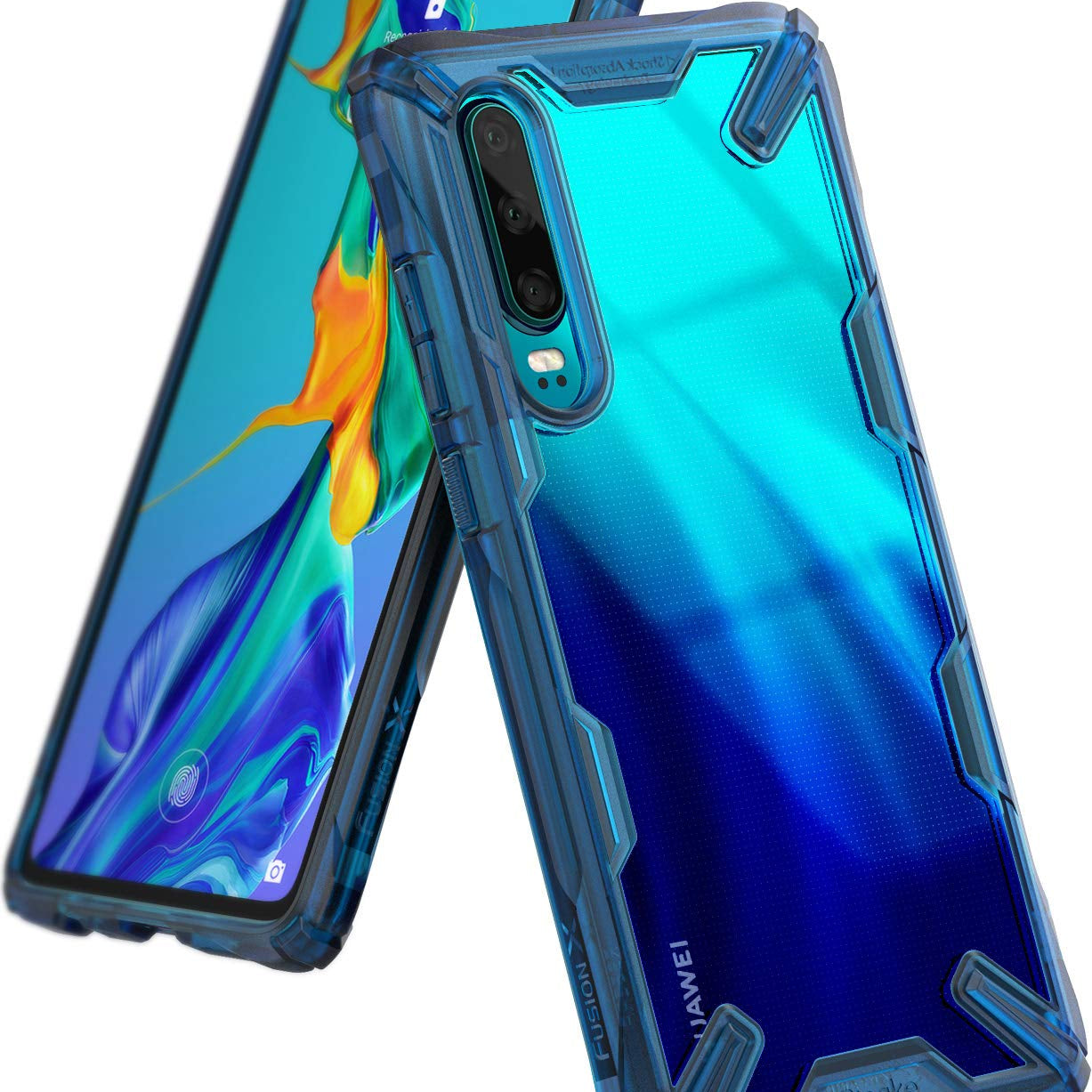 huawei p30 fusion-x case space blue