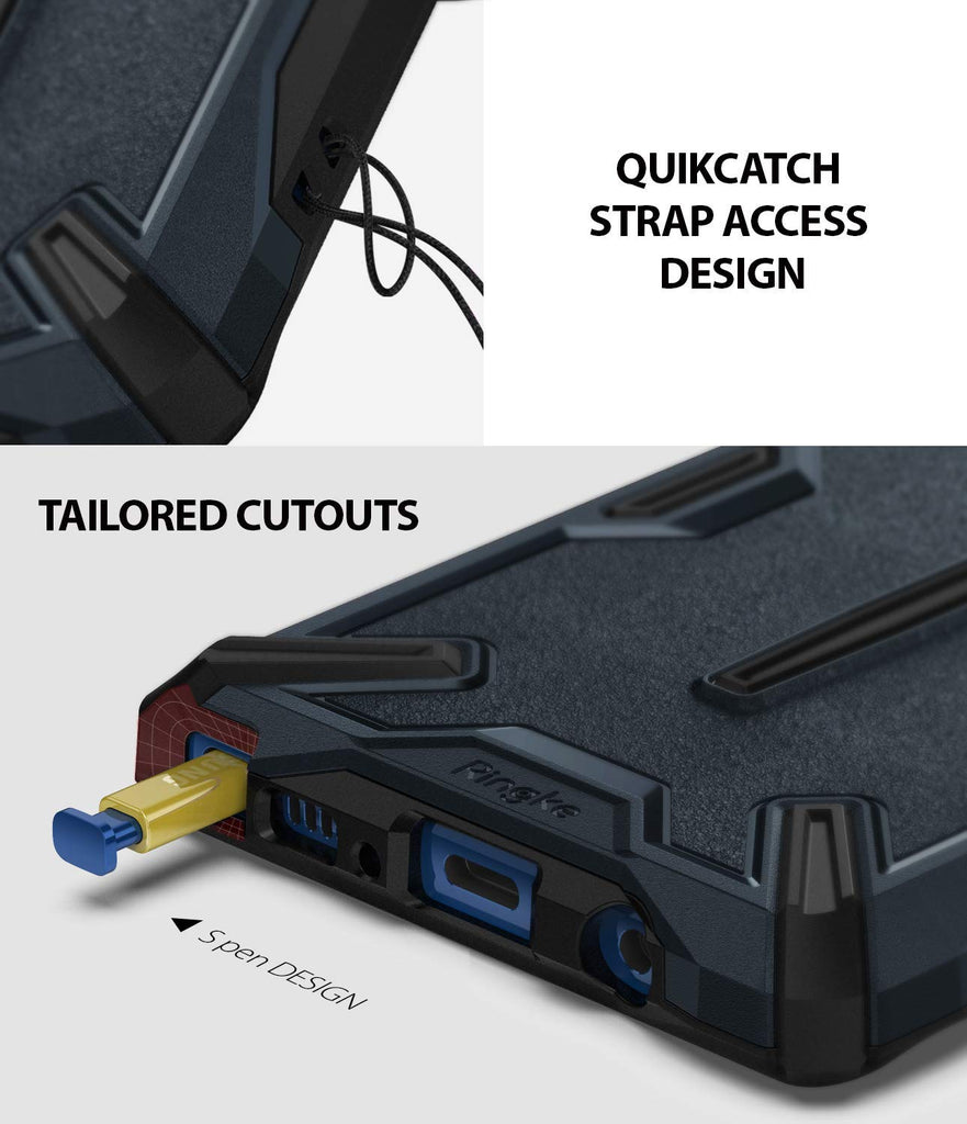 quikcatch strap access design with accurate cutouts
