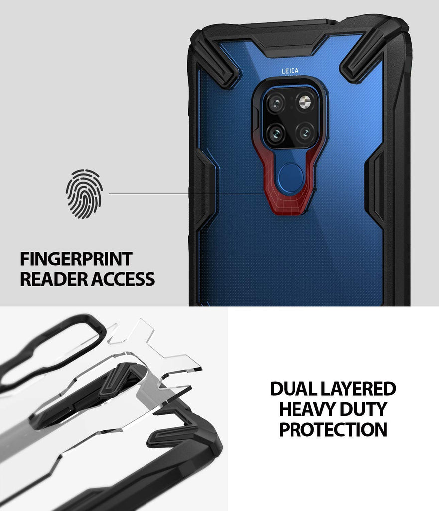 fingerprint reader access / dual layered heavy duty protection