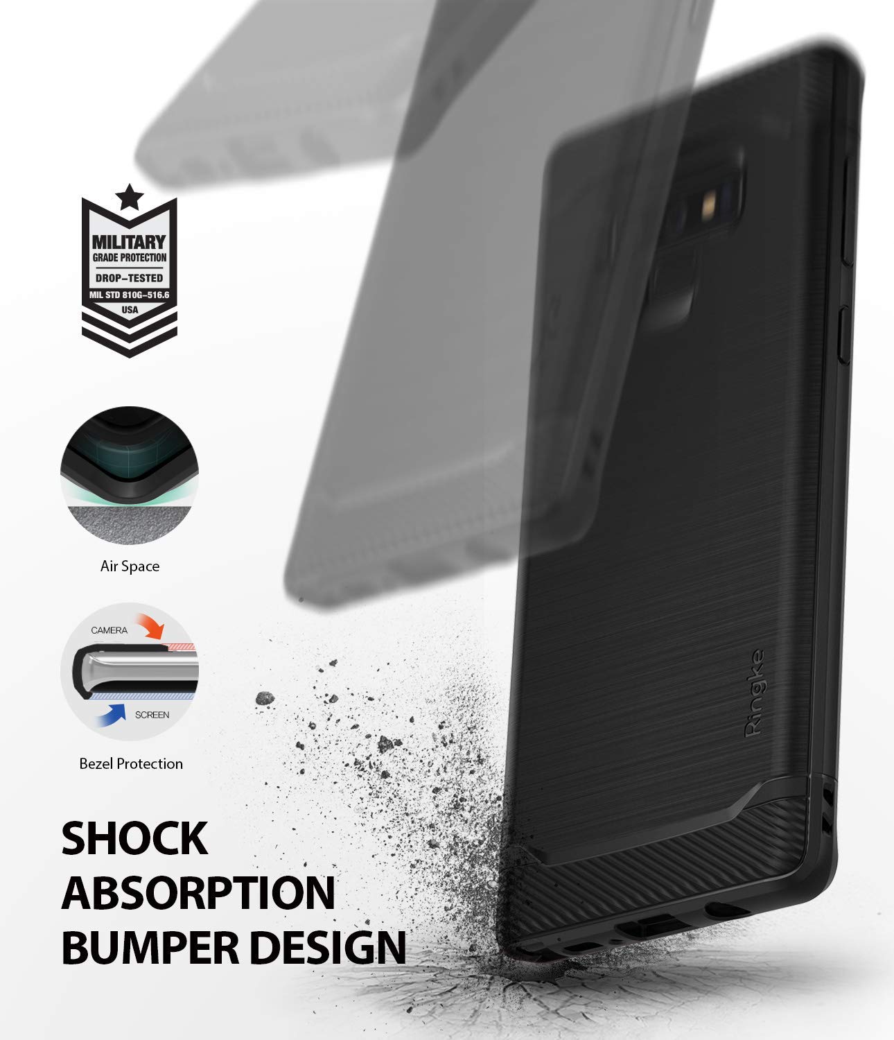 shock absorption bumper design