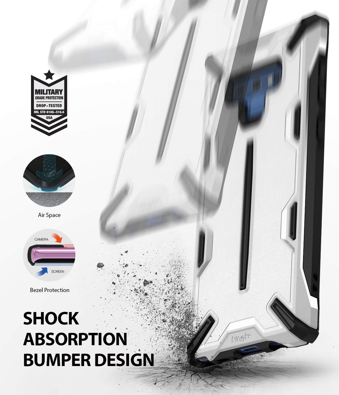 shock absorption bumper design