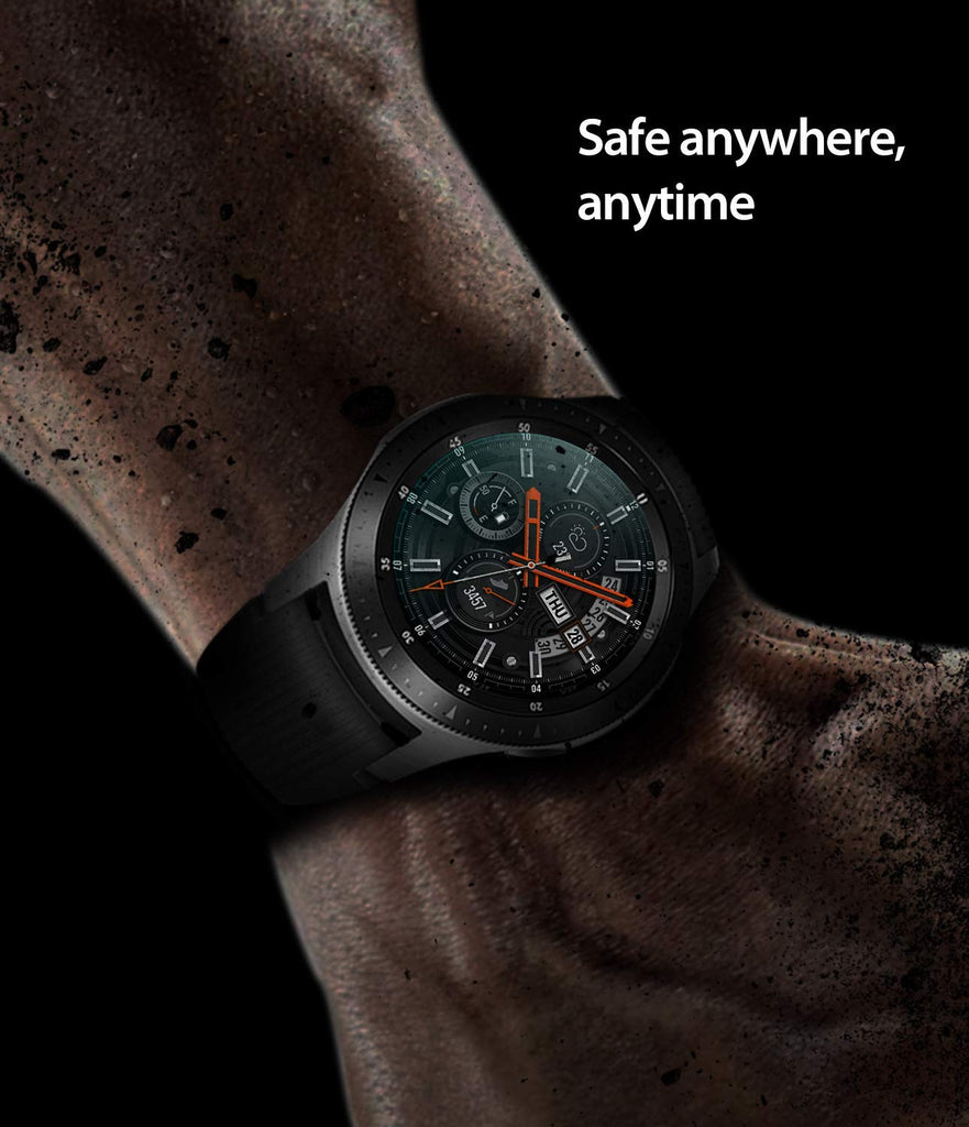 samsung galaxy watch mm gear s3 invisible defender glass tempered glass enhances protection of the display screen