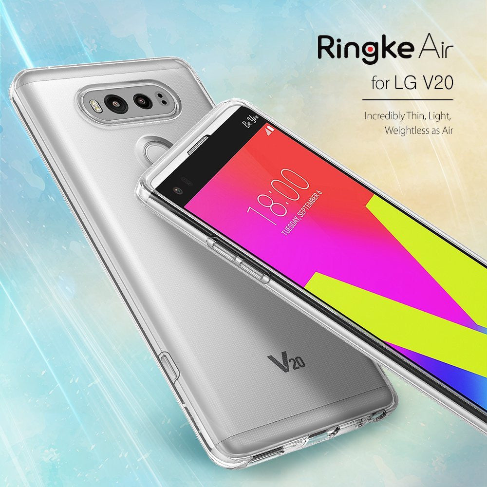 lg v20 case ringke air case extreme lightweight thin transparent soft flexible tpu case