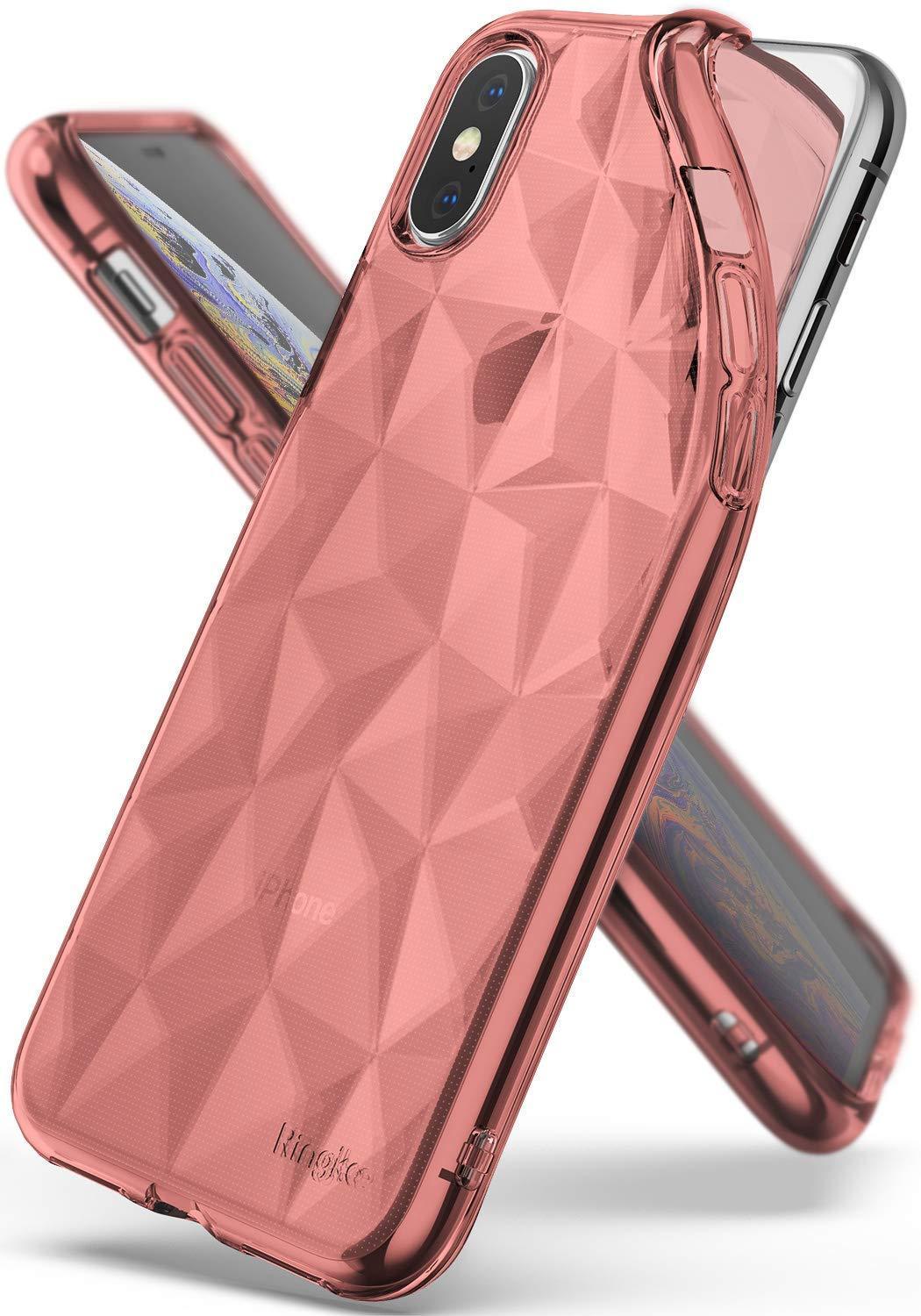 ringke air prism for iphone xs case cover main rose gold