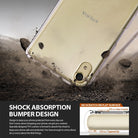 xperia x case, ringke fusion case crystal clear pc back tpu bumper case