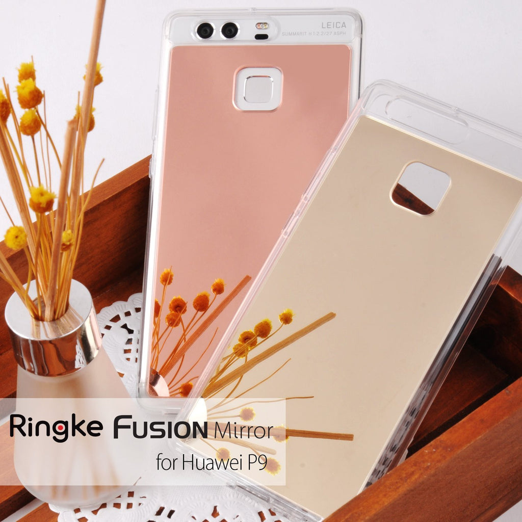 fusion case mirror case huawei mate 8 bright reflection radiant luxury mirror case