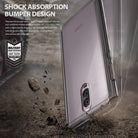shock absorption bumper design with military grade drop protection
