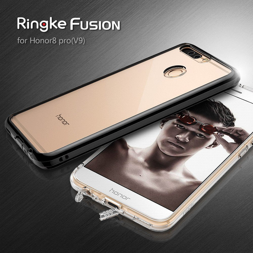 huawei honor 8 pro honor v9 case ringke fusion case crystal clear pc back tpu bumper case