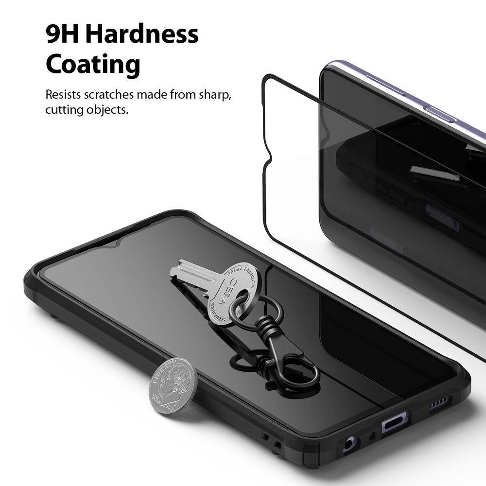 9h hardness coating resists scratches made from sharp cutting objects