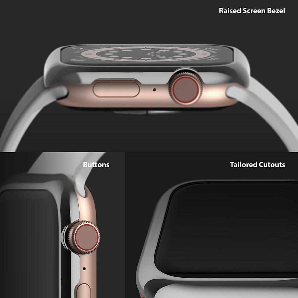 raised bezel for screen protection