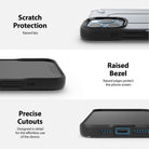 scratch protection with raised bezel 