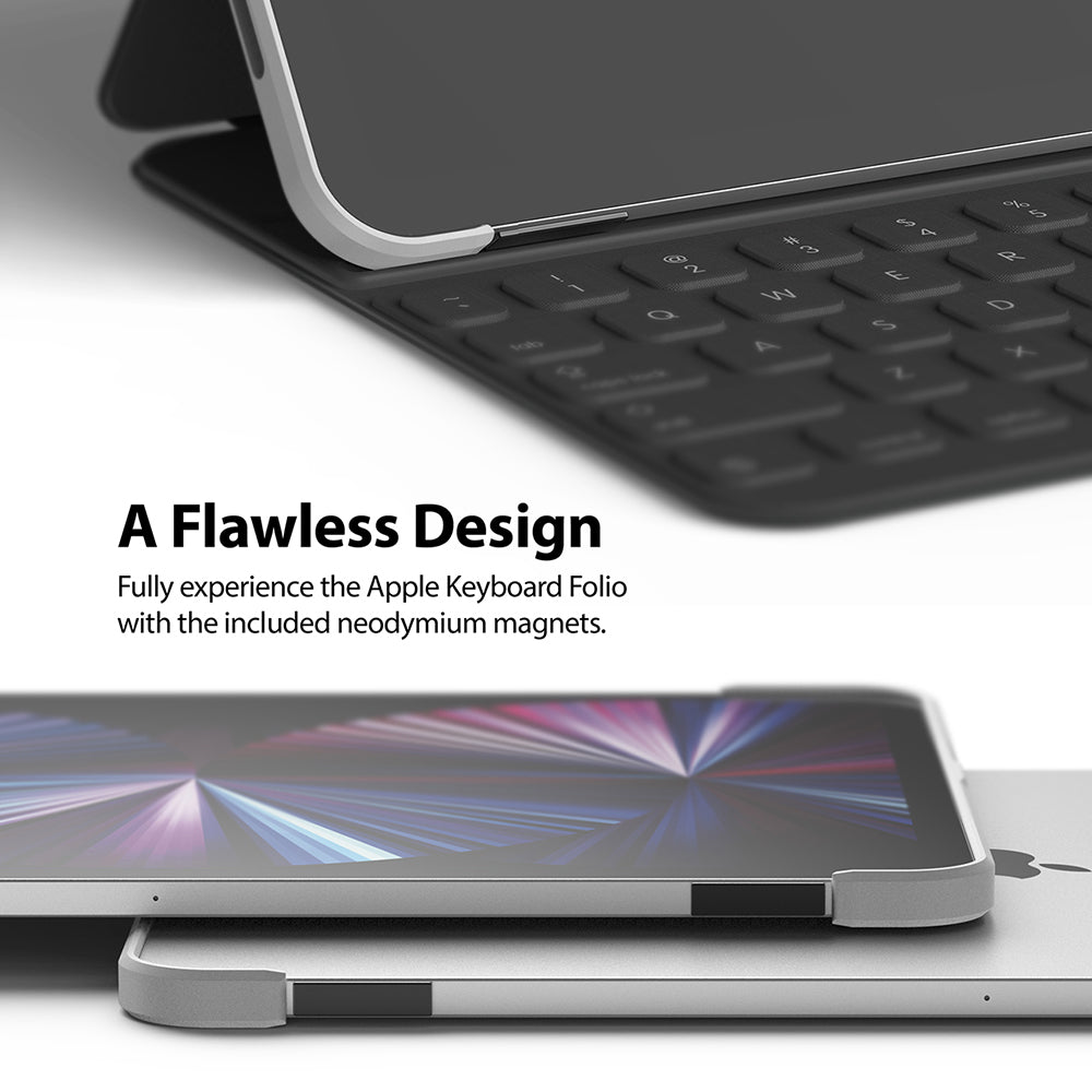 fully experience the apple keyboard folio with the included neodymium magnets
