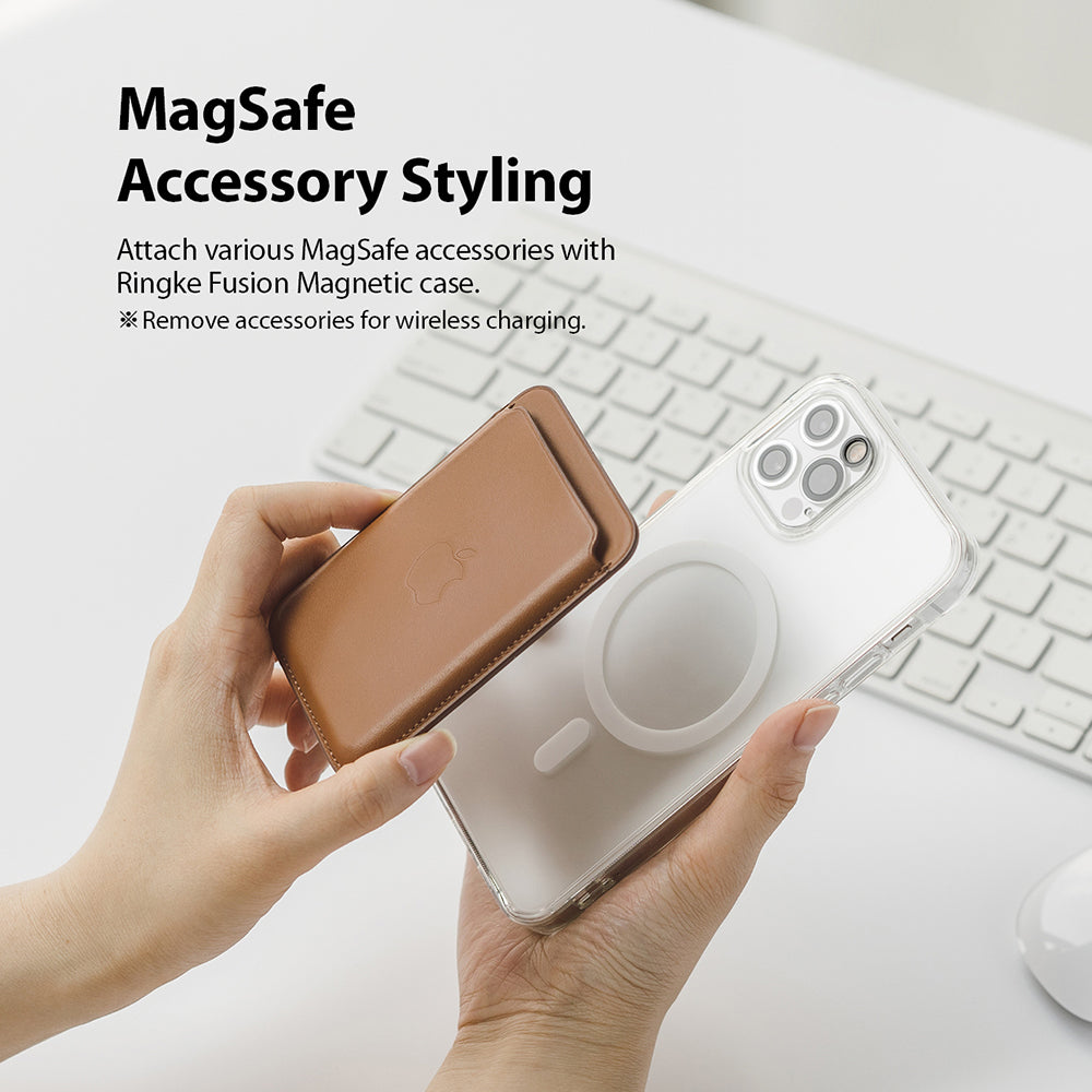 attach various MgSafe accessories with the case