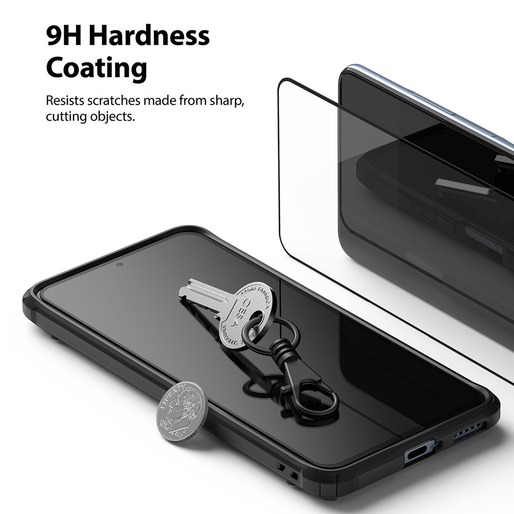 9h hardness coating - resists scratches made from sharp, cutting objects