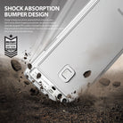 shock absorption bumper design with military grade drop protection