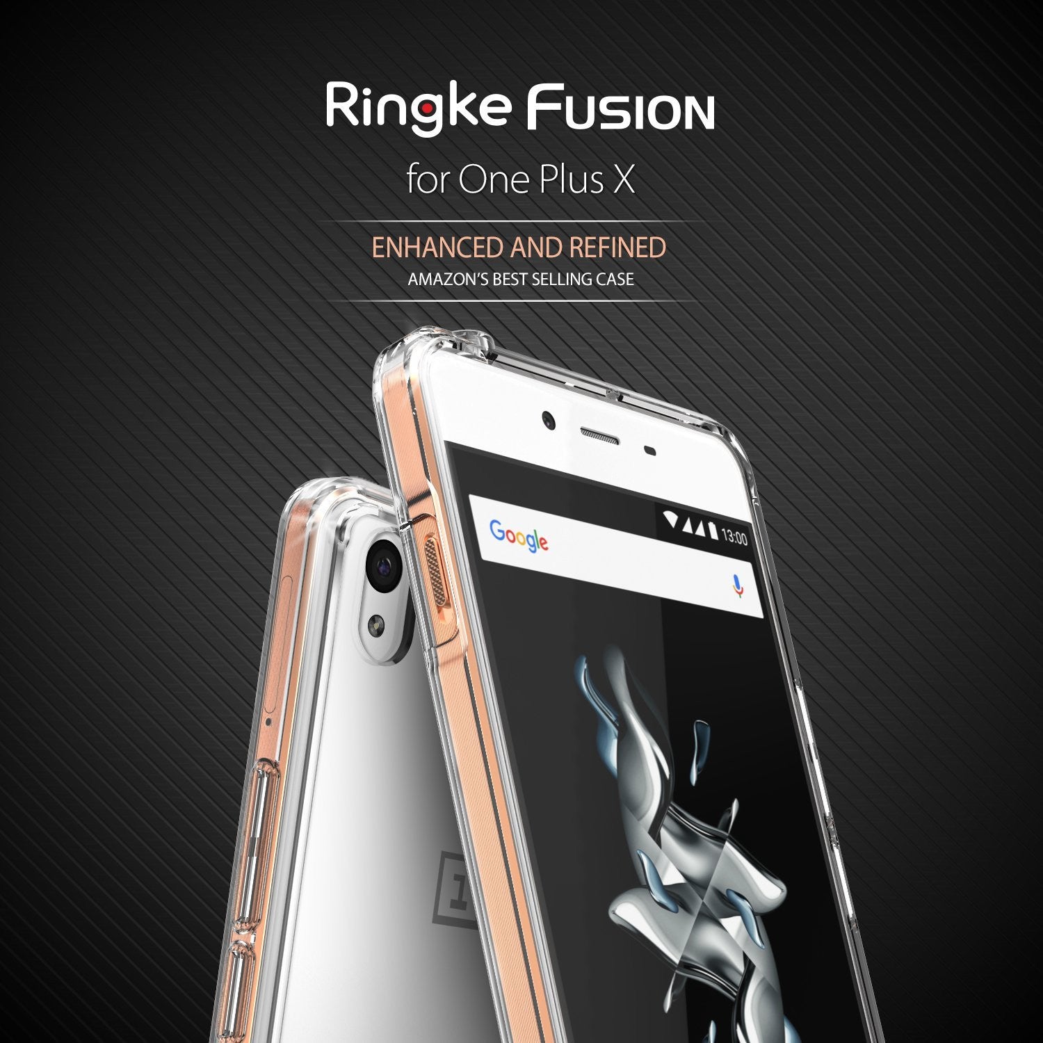 oneplus x case, ringke fusion case crystal clear pc back tpu bumper case
