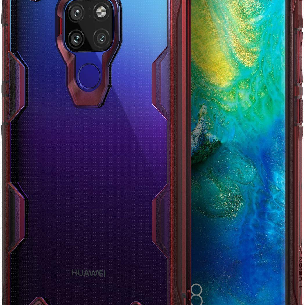 huawei mate 20 fusion-x case ruby red