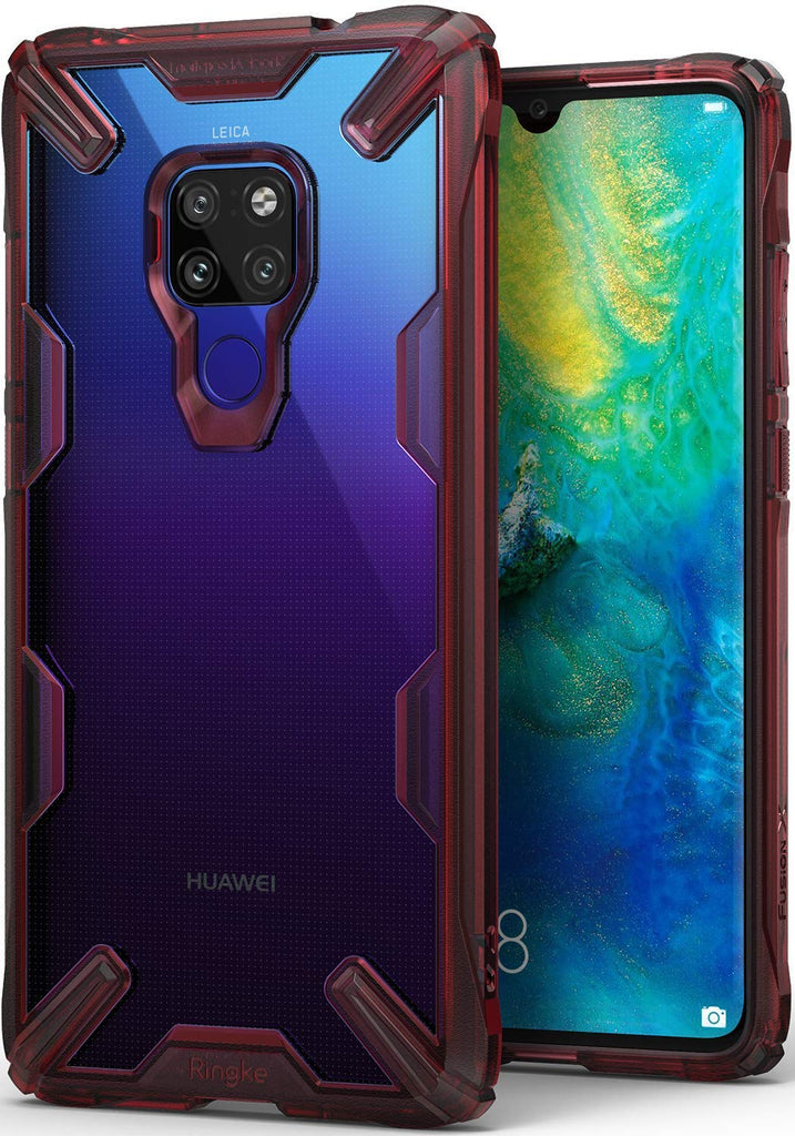 huawei mate 20 fusion-x case ruby red
