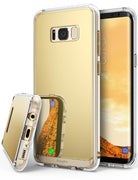 samsung galaxy s8 case ringke fusion case mirror case bright reflection radiant luxury mirror case royal gold