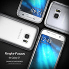 ringke fusion clear transparent hard back cover case for galaxy s7