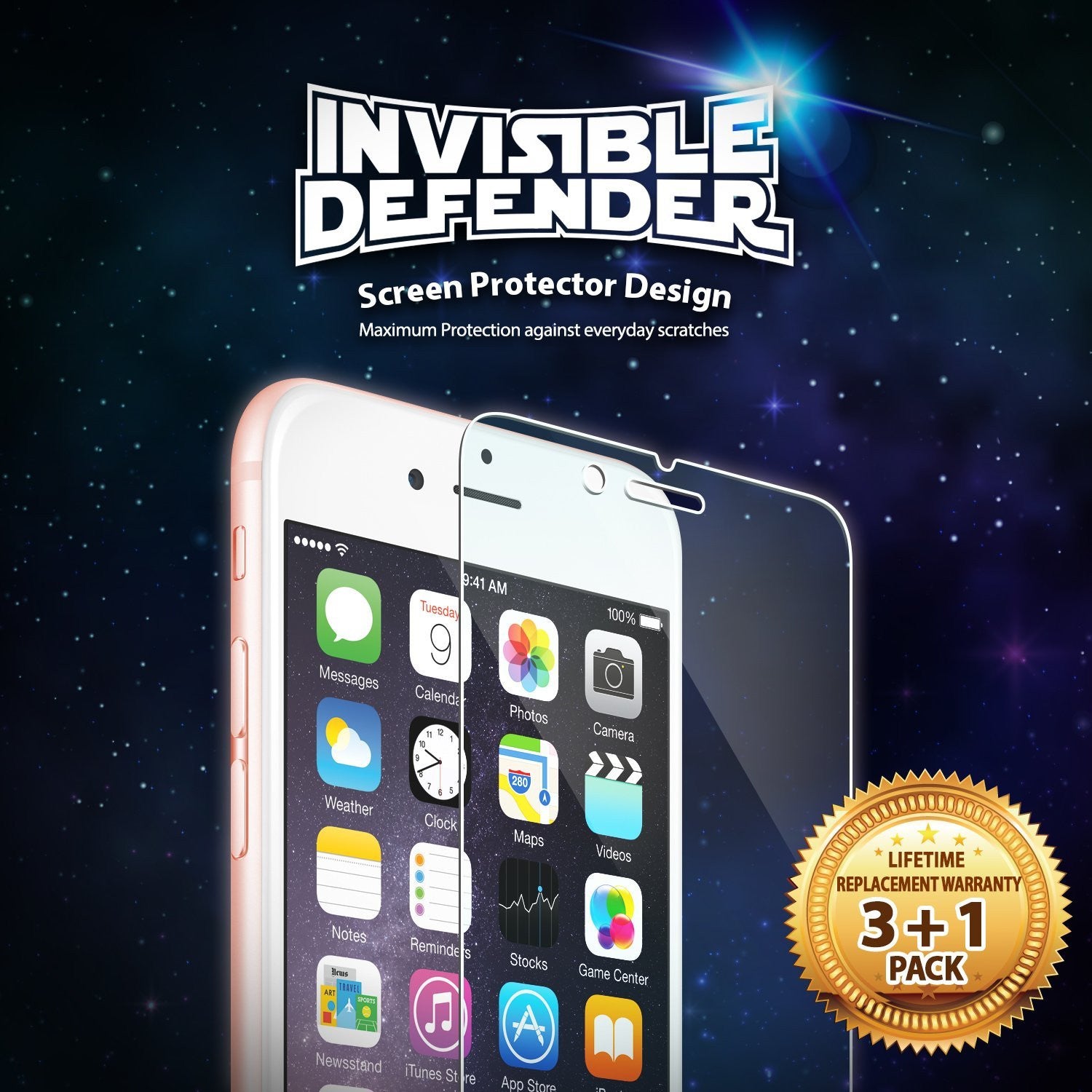 ringke invisible defender screen protector film for iphone 6 plus 6s plus