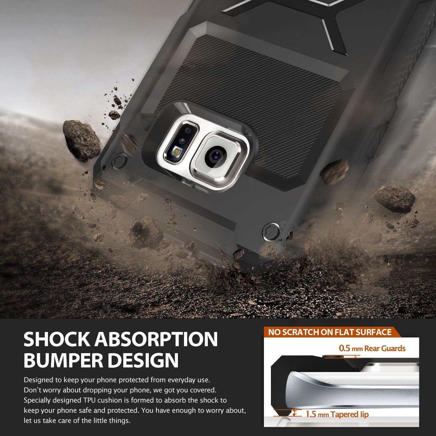 shock absorption bumper design