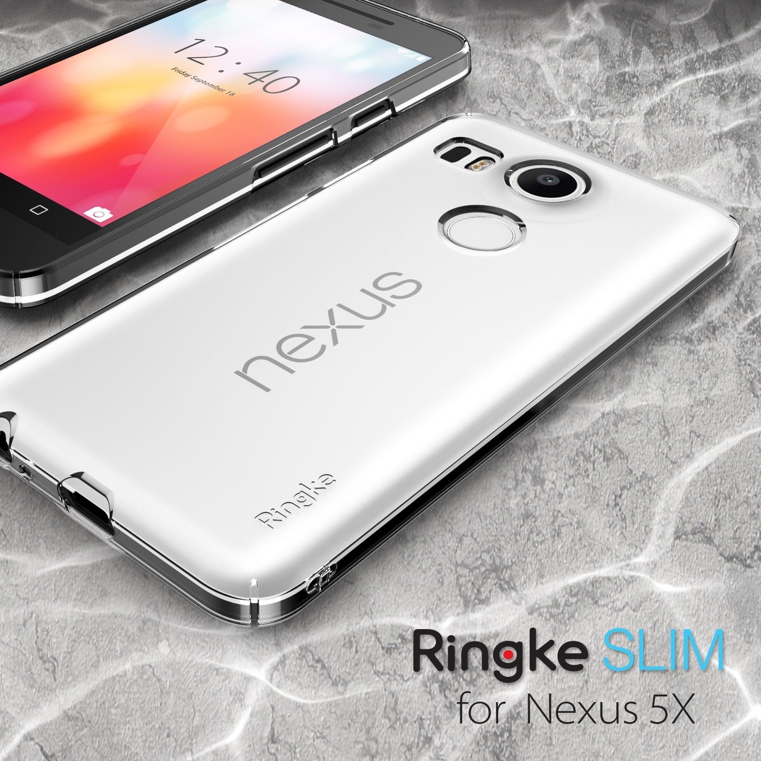 ringke slim thin lightweight hard pc back case cover for google nexus 5x main