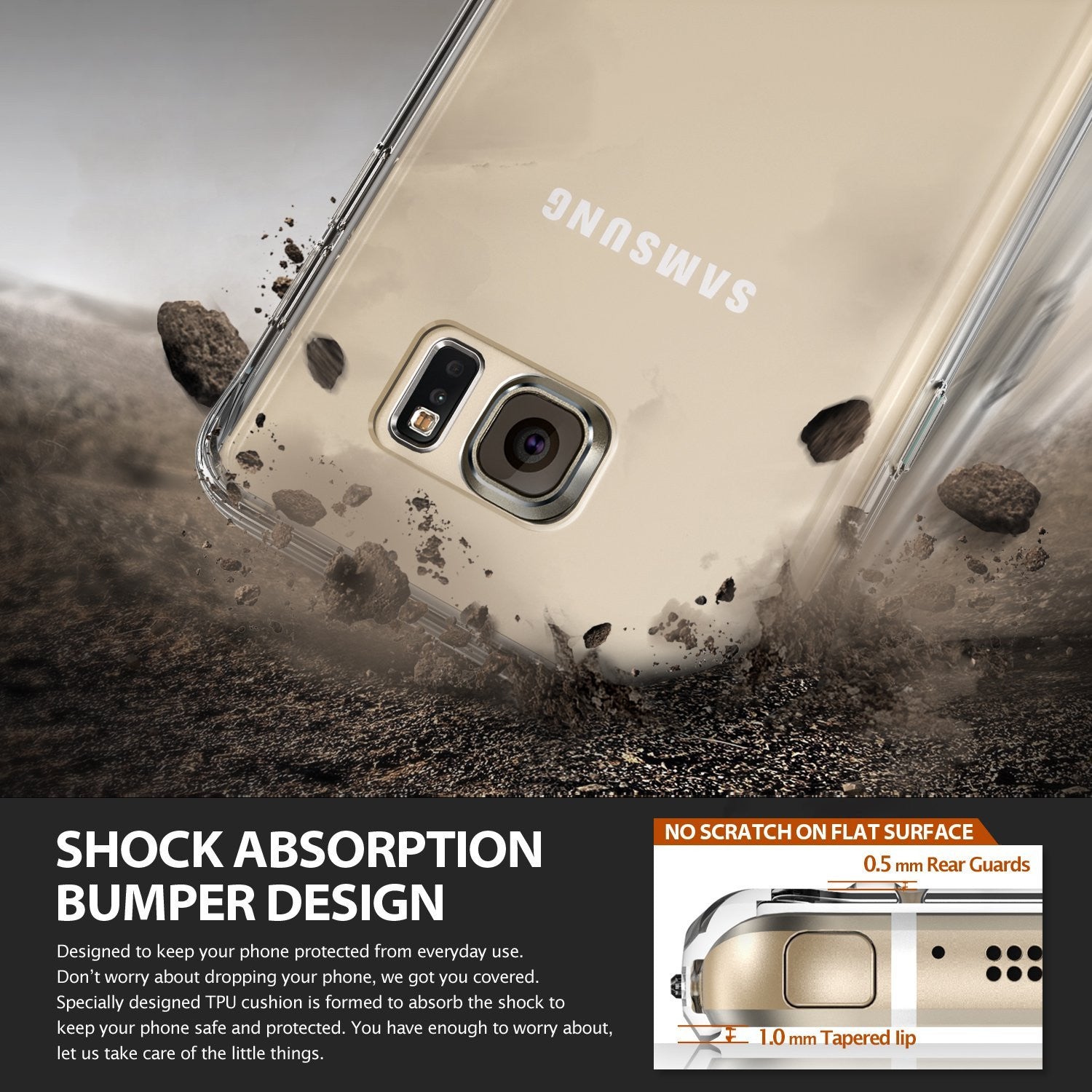 shock absorption bumper design