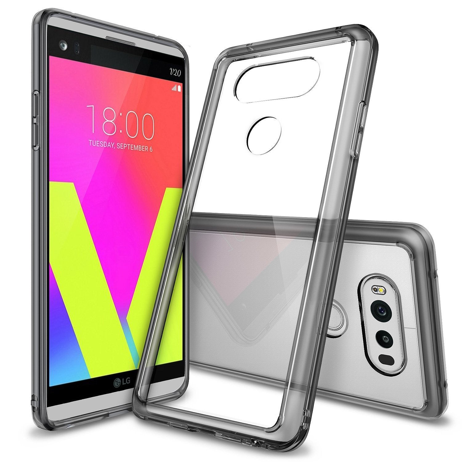 lg v20 case ringke fusion smoke black