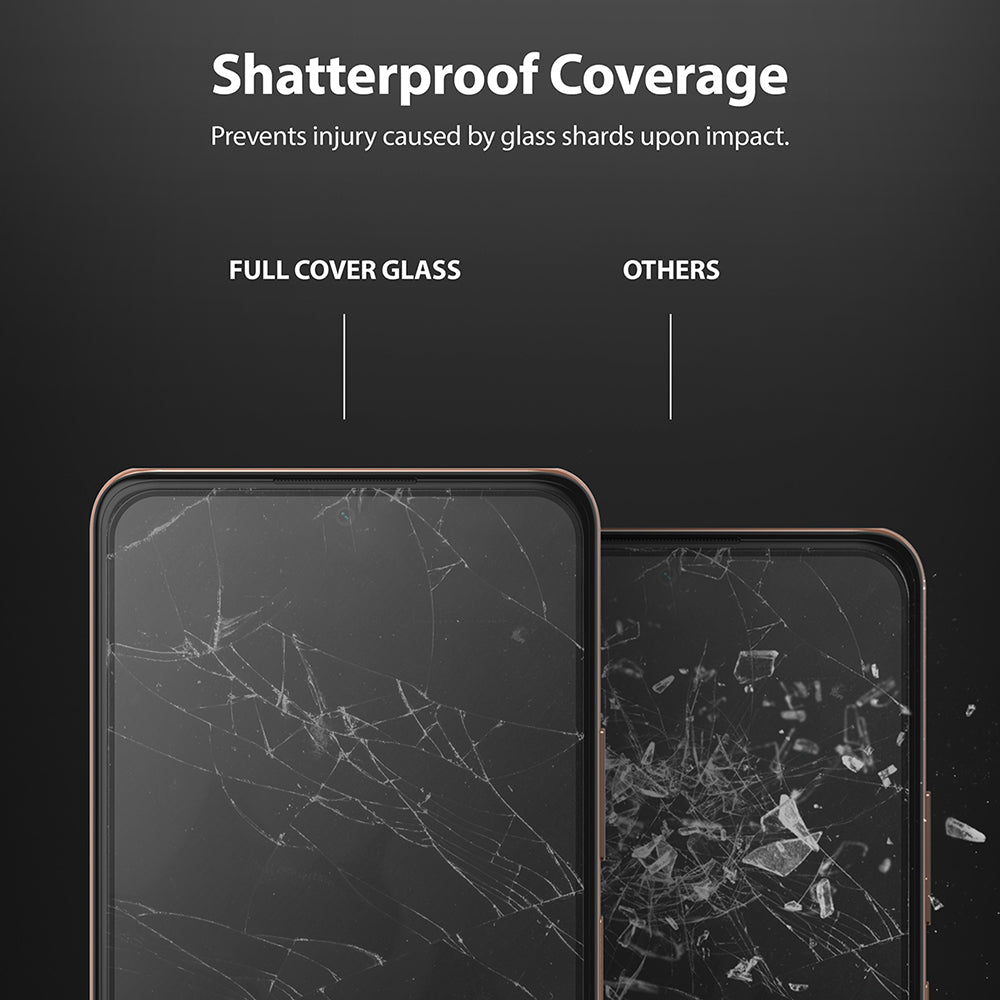 shatterproof coverage - prevents injury caused by glass shards upon impact
