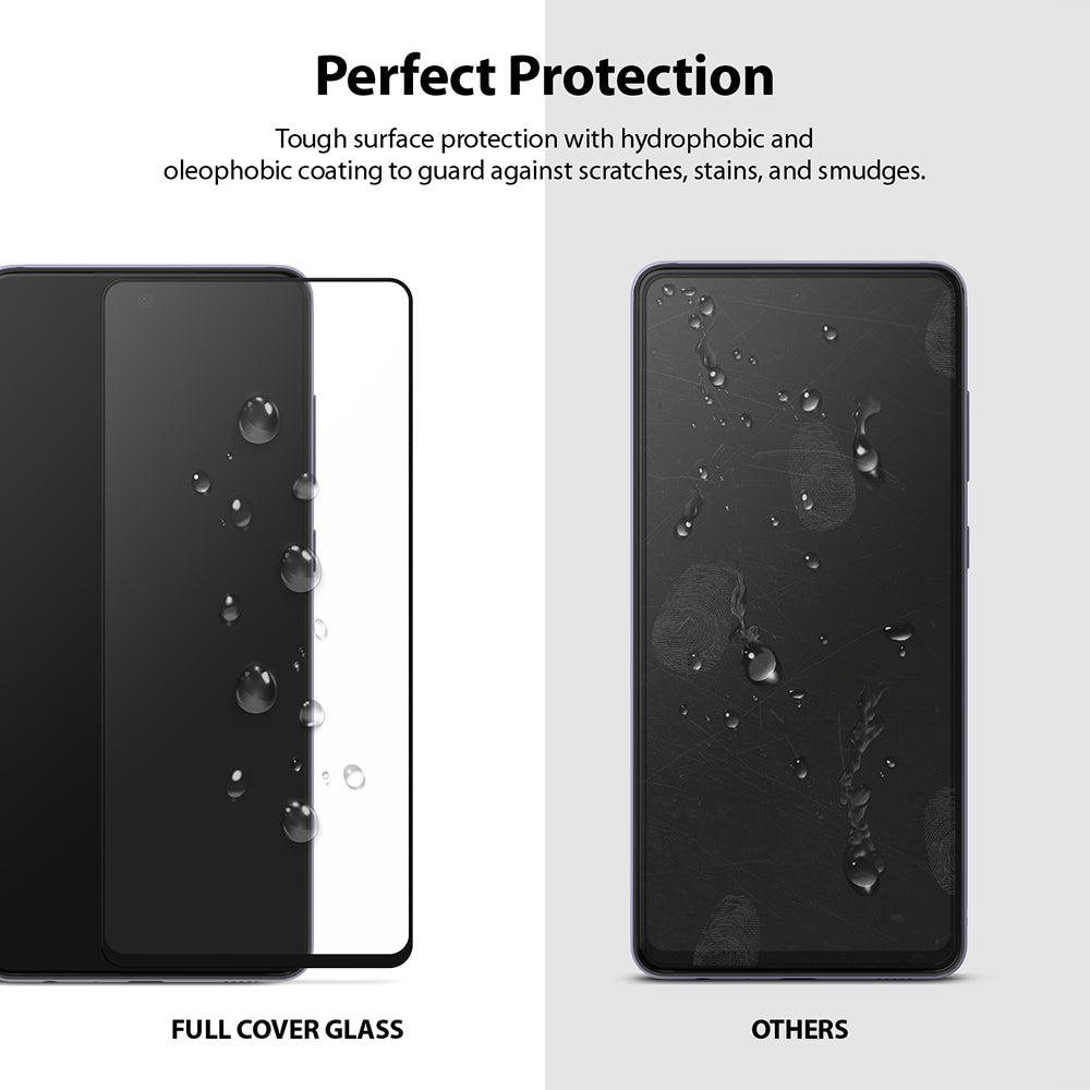 tough surface protection with hydrophobic and oleophobic coating