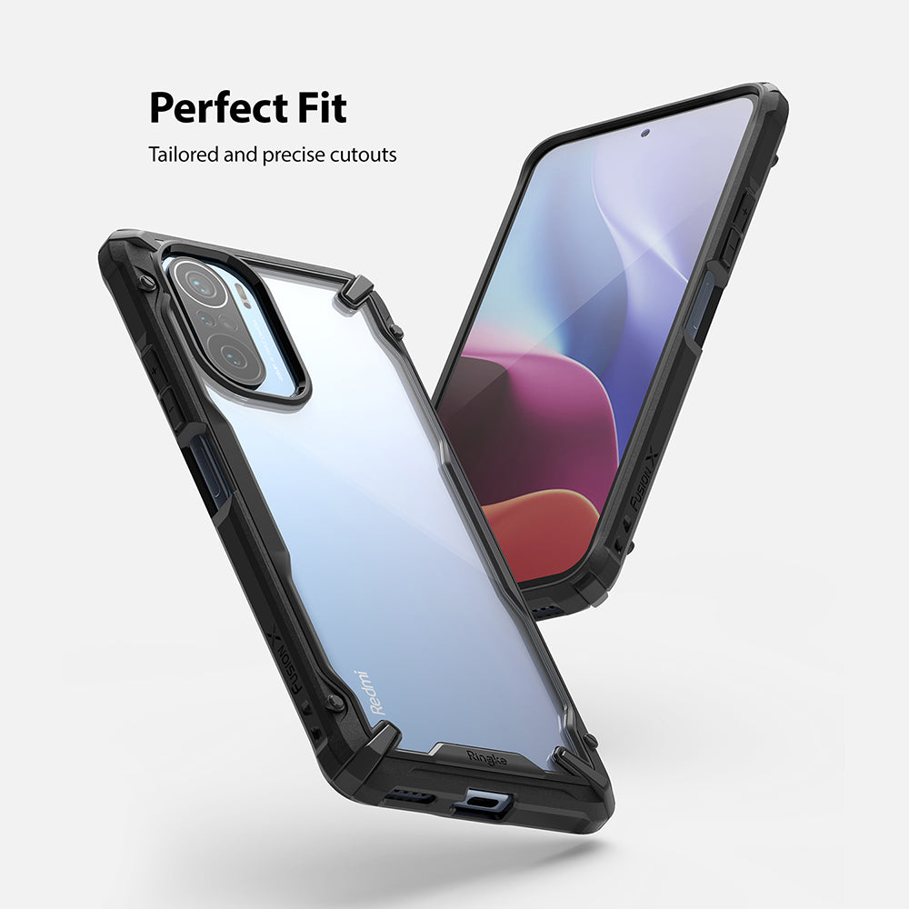 Ringke Fusion-X - Funda compatible con Poco X3 NFC, compatible con Xiaomi  Poco X3 Pro Cover - Negro