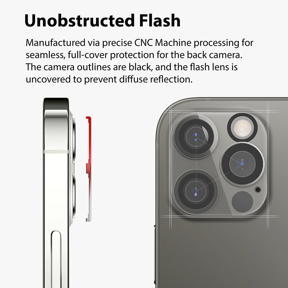 unobstructed flash