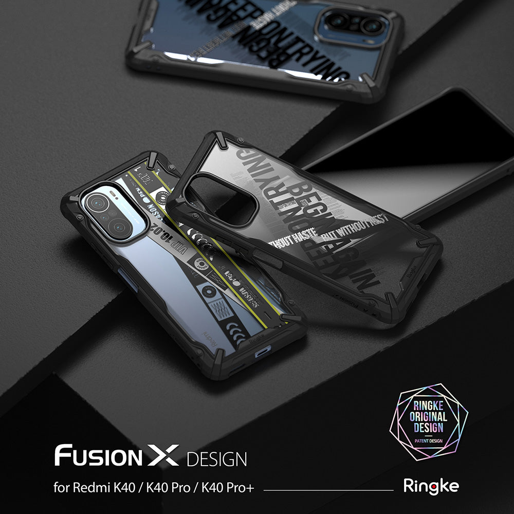 xiaomi Poco F3 / Redmi K40 / K40 Pro / K40 Pro+ case - ringke fusion-x design
