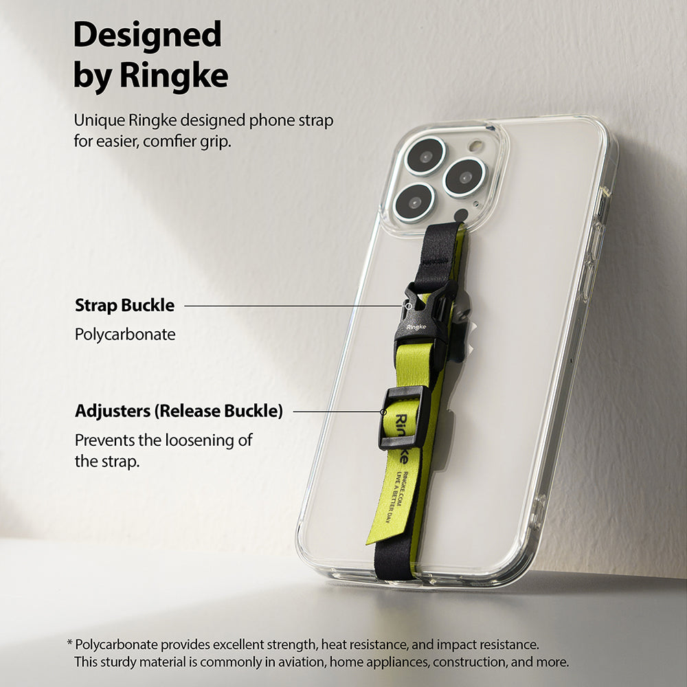 Phone strap for easier, comfier grip