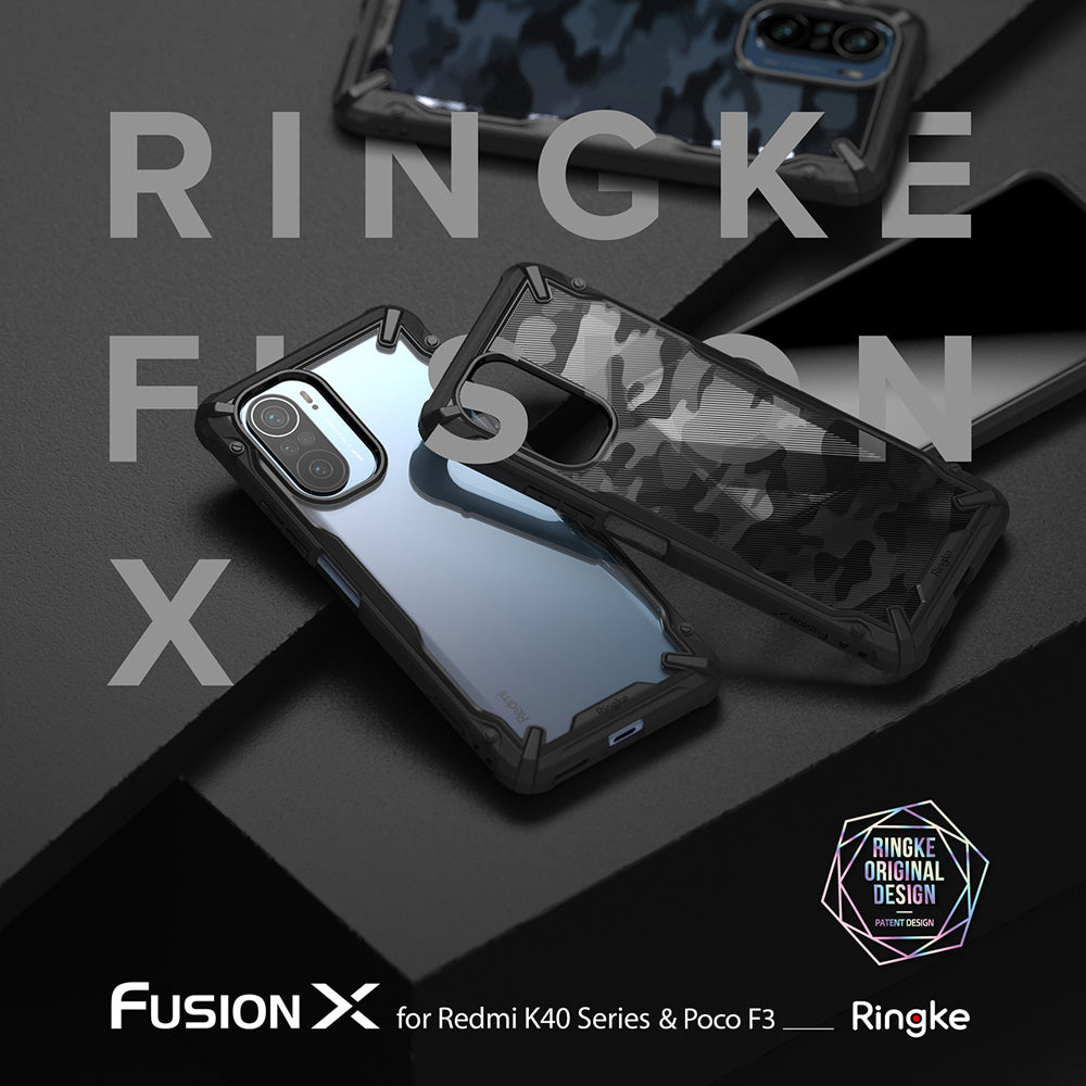 ringke fusion-x case designed for xiaomi poco f3 / Redmi K40 / K40 Pro / K40 Pro+ 
