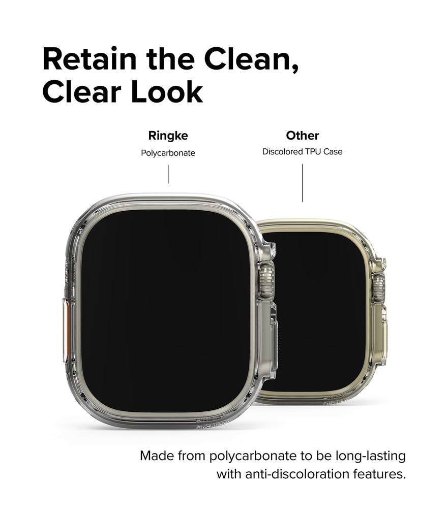 Apple Watch Ultra 2 / 1 Case | Slim - Retain the clean, clear look