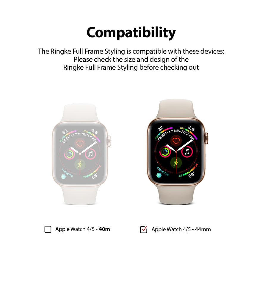 compatible with apple watch 4/5 44mm
