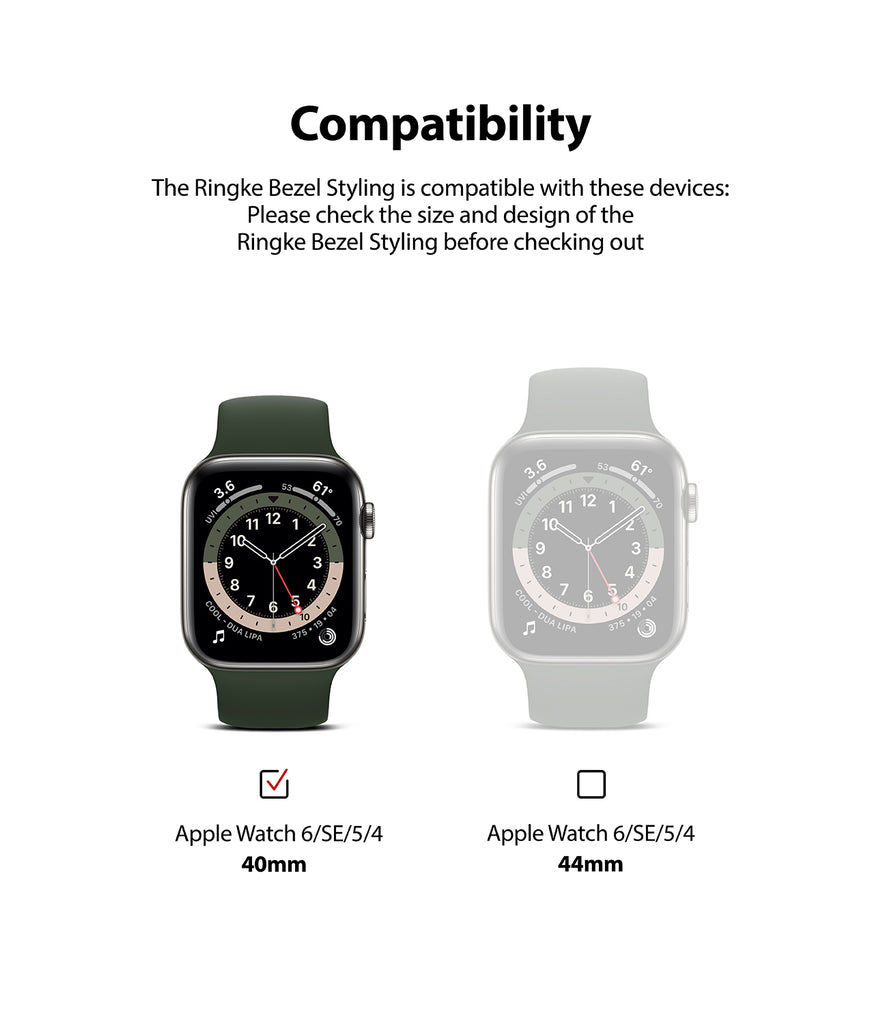 only compatible with apple watch 40mm