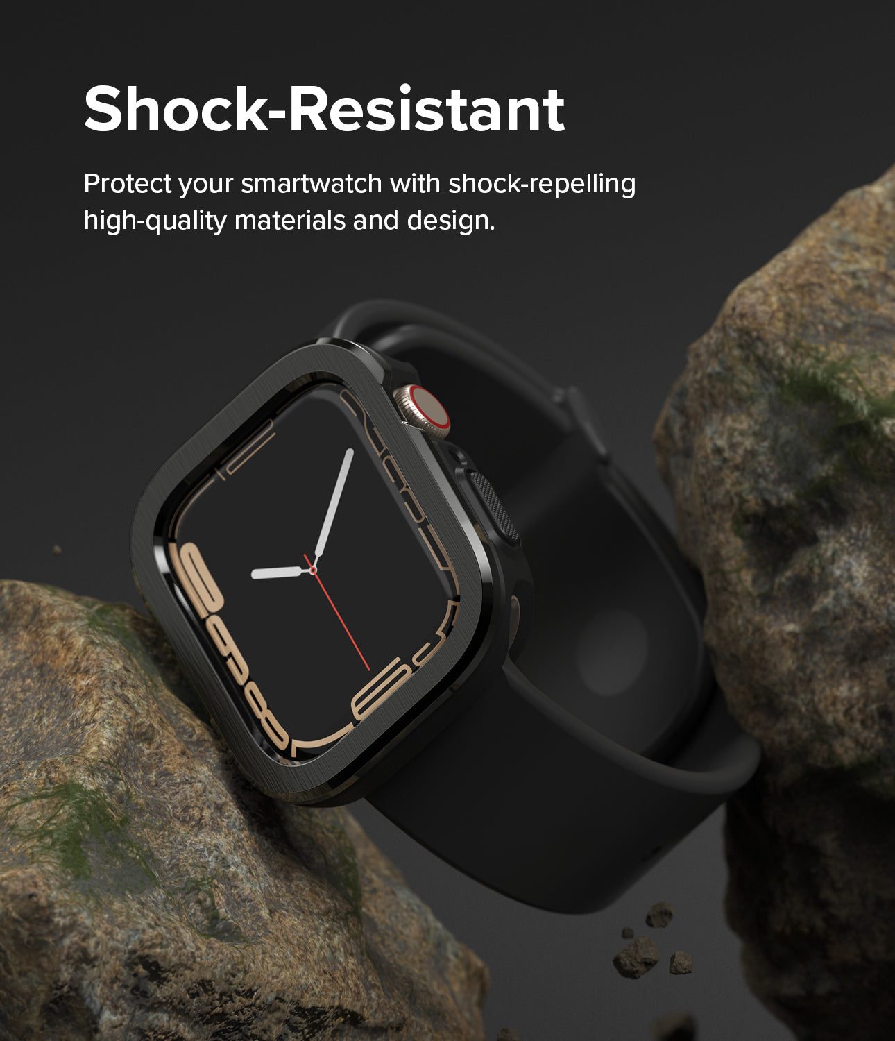 Apple Watch Series (41mm / 40mm) | Air Sports (Black) + Bezel Styling 31 (Black)