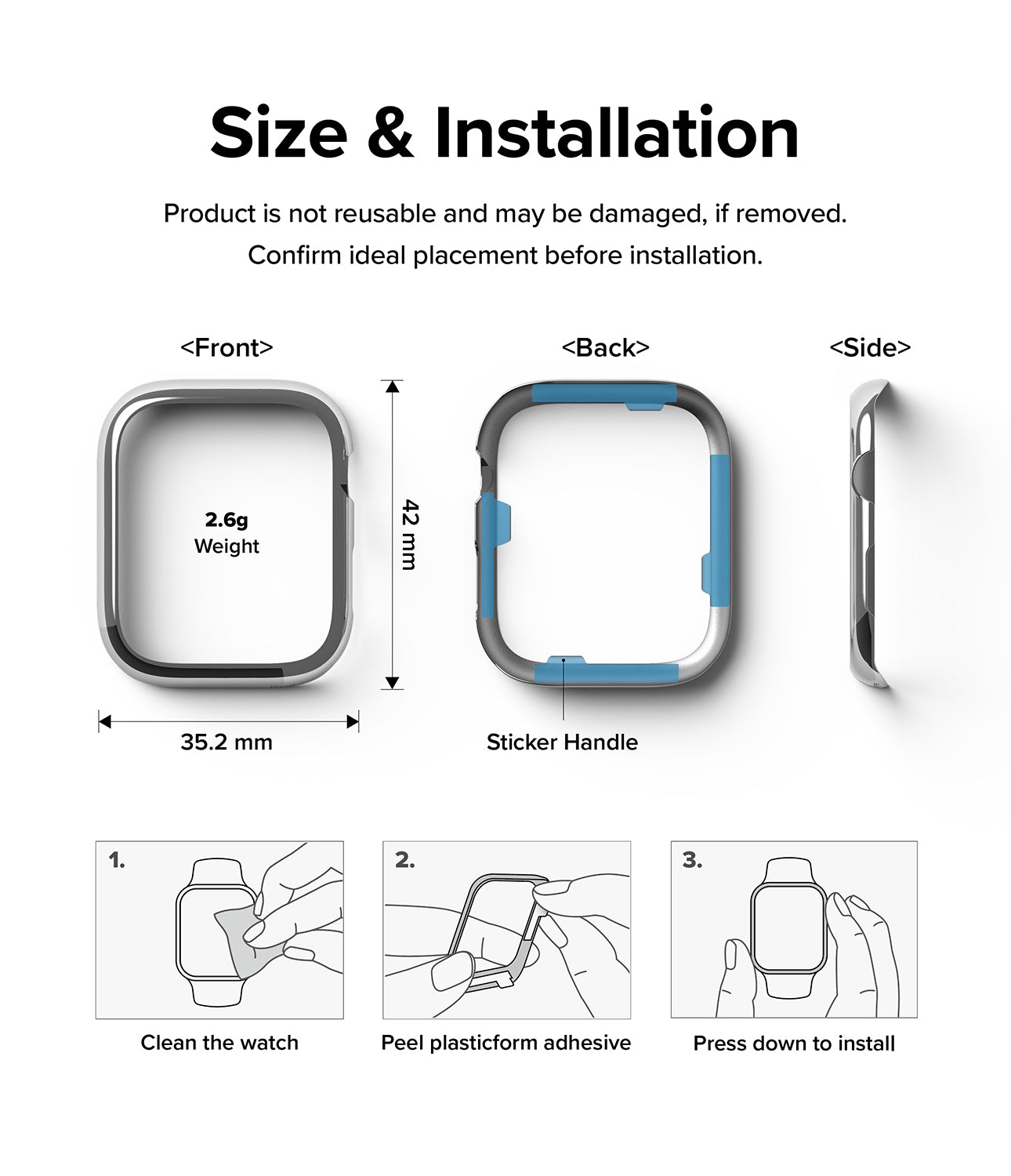 Apple watch series 1 measurements hotsell