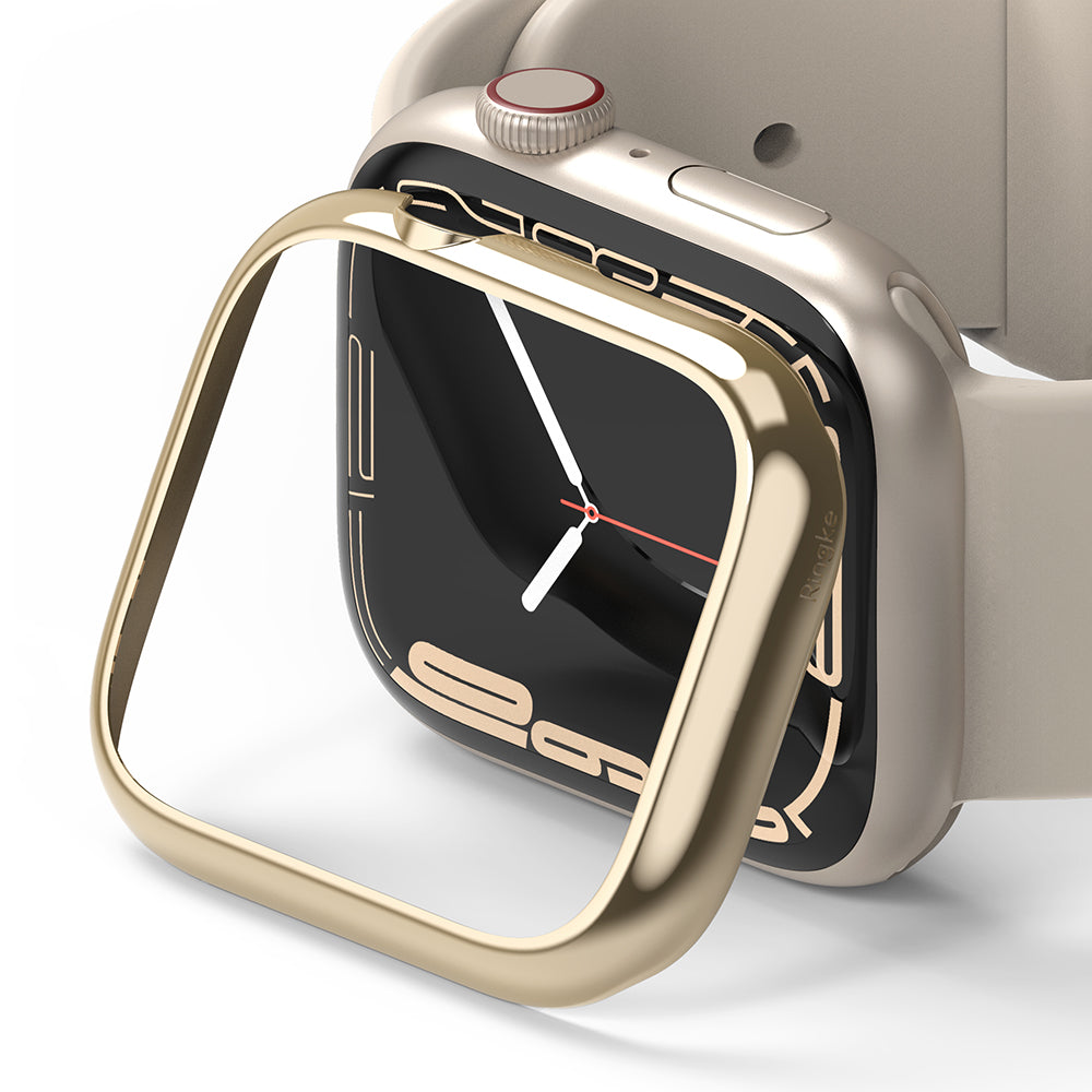 Apple Watch Series 7 (45mm) | Ringke Bezel Styling | 45-05 Gold