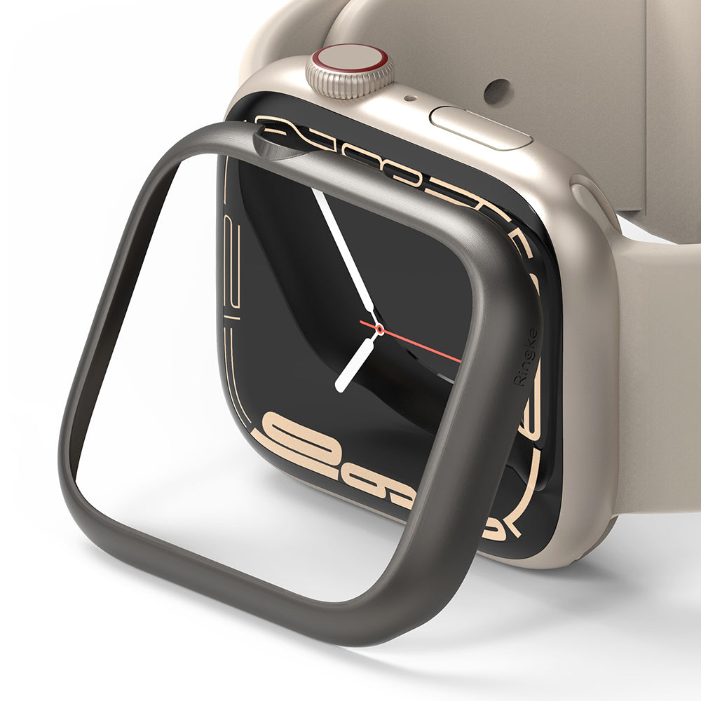 Apple Watch Series 7 (45mm) | Ringke Bezel Styling | 45-06 Gray