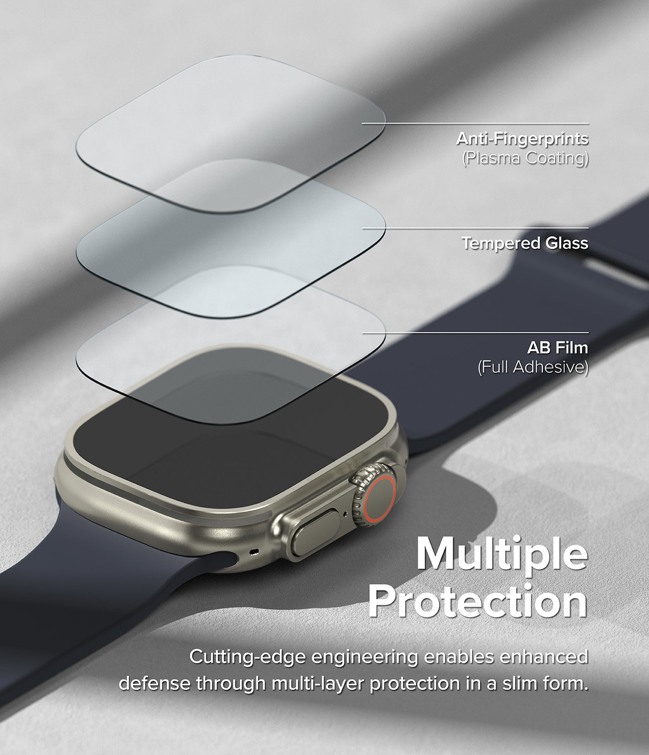 Multiple Protection - Cutting-edge engineering enables enhanced defense through multi-layer protection in a slim form.