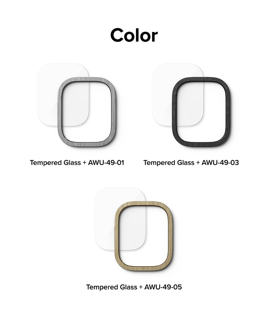 Color - 1. Tempered Glass + AWU-49-01. 2. Tempered Glass + AWU-49-03. 3. Tempered Glass + AWU-49-05.